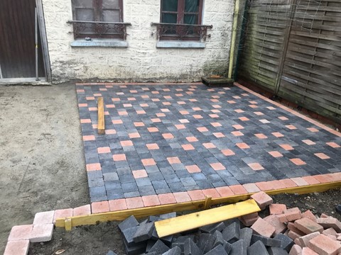 Dallage pavage  95 Val d'Oise pavage allées maison 95 Val d'Oise